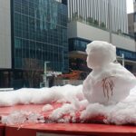 雪の日とアーティゾン美術館