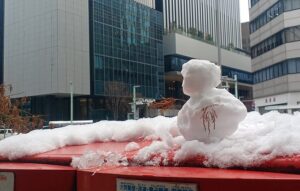 雪の日とアーティゾン美術館
