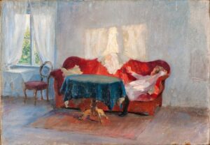 「陽光」（1898年）ファンニ・ブラーテ