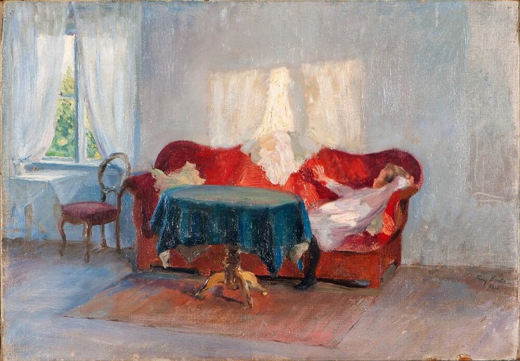 「陽光」(1898年)ファンニ・ブラーテ