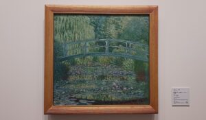 「睡蓮の池、緑のハーモニー」（1899年）クロード・モネ　※「クロード・モネ ー 風景への問いかけ」展より