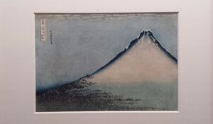 『冨嶽三十六景』より「凱風快晴」（天保1-4年頃）葛飾北斎　※「北斎 冨嶽三十六景（井内コレクション）」展より