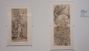 ※東京国立近代美術館で開催の「下村観山展」展示風景より