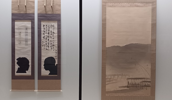※東京国立近代美術館で開催の「下村観山展」展示風景より