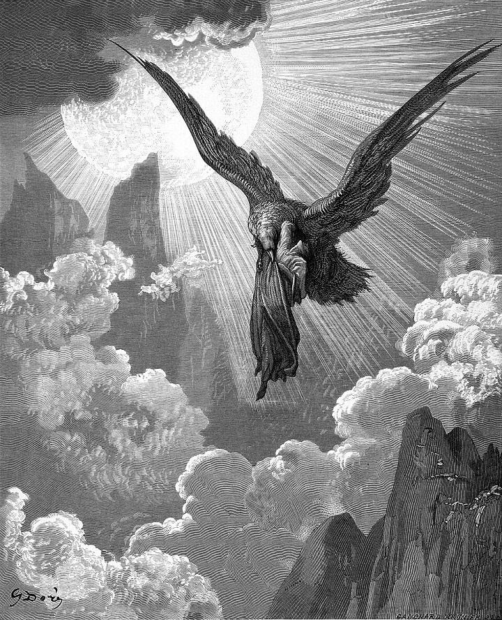 『神曲』の「煉獄篇:第9歌」より(ギュスターヴ・ドレ)