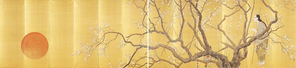 「弱法師」1915年(大正4年)、下村観山