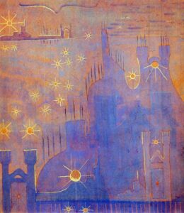 「アレグロ（太陽のソナタ）」（1907年）ミカロユス・コンスタンティナス・チュルリョーニス　