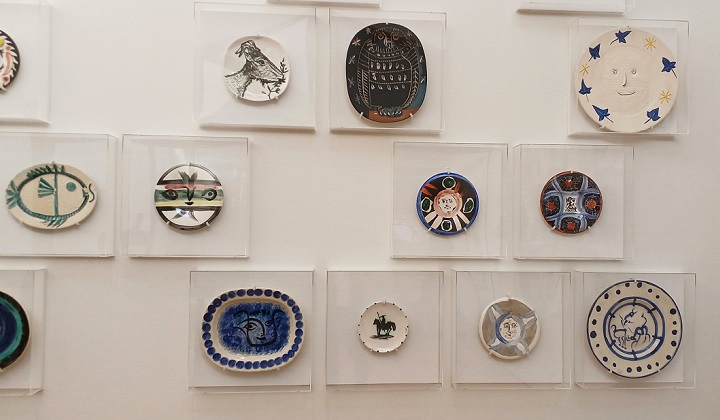 ヨックモックミュージアムの「常設展示」の様子