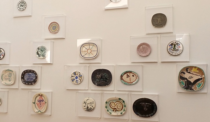 ヨックモックミュージアムの「常設展示」の様子