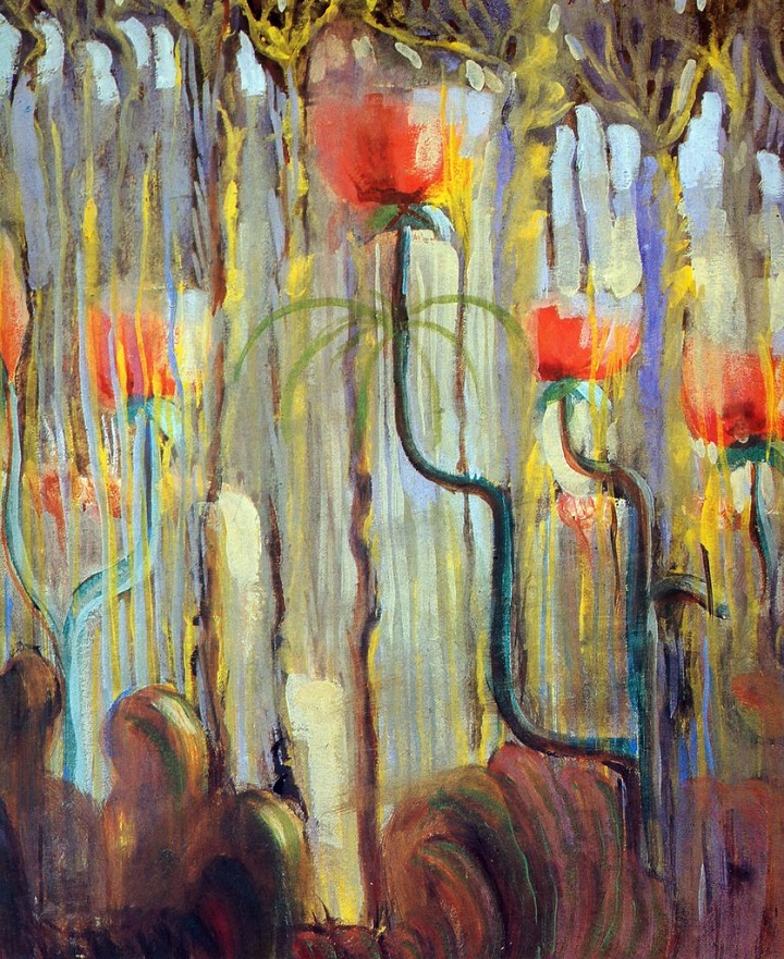 「天地創造 Ⅸ（Creation of the World Ⅸ）」（1906年）ミカロユス・コンスタンティナス・チュルリョーニス