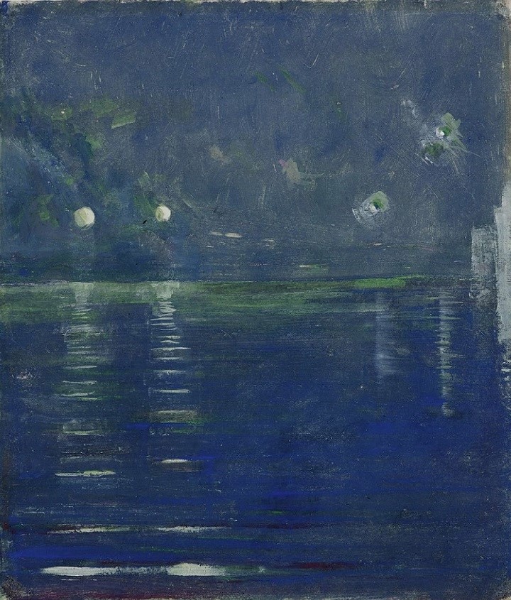 「天地創造 Ⅴ（Creation of the World Ⅴ）」（1906年）ミカロユス・コンスタンティナス・チュルリョーニス