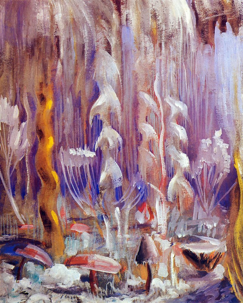 「天地創造 Ⅹ（Creation of the World Ⅹ）」（1906年）ミカロユス・コンスタンティナス・チュルリョーニス