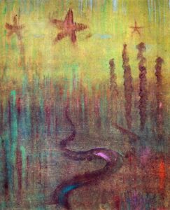 「天地創造 Ⅻ（Creation of the World Ⅻ）」（1906年）ミカロユス・コンスタンティナス・チュルリョーニス