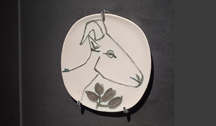 ※ヨックモックミュージアムで開催の「ピカソ・ミロ・バルセロのセラミック － カタルーニャへの愛 －」の展示風景