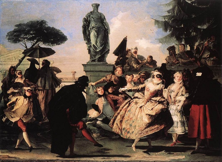 「メヌエット」(1756年)ジョヴァンニ・ドメニコ・ティエポロ