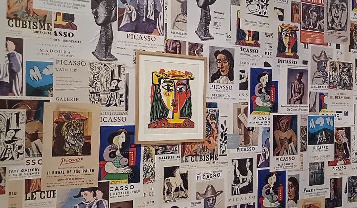 ※企画展「ピカソ meets ポール・スミス　遊び心の冒険へ」の展示風景