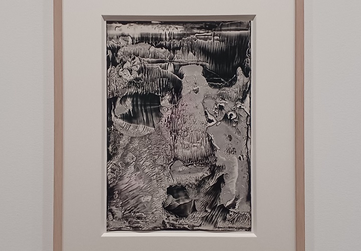 「無題」（1971年頃）瀧口修造　※アーティゾンで開催の「瀧口修造 書くことと描くこと」より