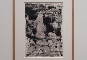 「無題」（1971年頃）瀧口修造　※アーティゾンで開催の「瀧口修造 書くことと描くこと」より