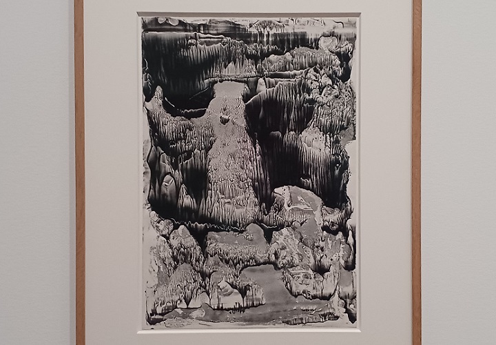 「無題」（1971年頃）瀧口修造　※アーティゾンで開催の「瀧口修造 書くことと描くこと」より