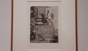 『腐蝕銅版画家協会集：近代の銅版画』第1集扉（エッチングのめざめ）ジュール・ジャックマール　※国立西洋美術館の「版画家レンブラント」展より