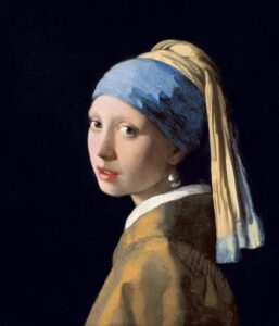 「真珠の耳飾りの少女」（1665年頃）ヨハネス・フェルメール