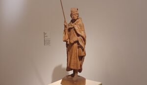 「五浦釣人」（1943年）平田中　※藝大美術館で開催の「藝大式 美術の ”ミカタ”」より