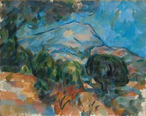 「サント=ヴィクトワール山」（1899年）ポール・セザンヌ
