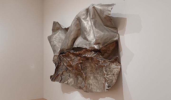「周波数 373055MC」(1963年)多田美波 ※東京都現代美術館で開催の「多田美波 ― 光、凛と ゆれる」より